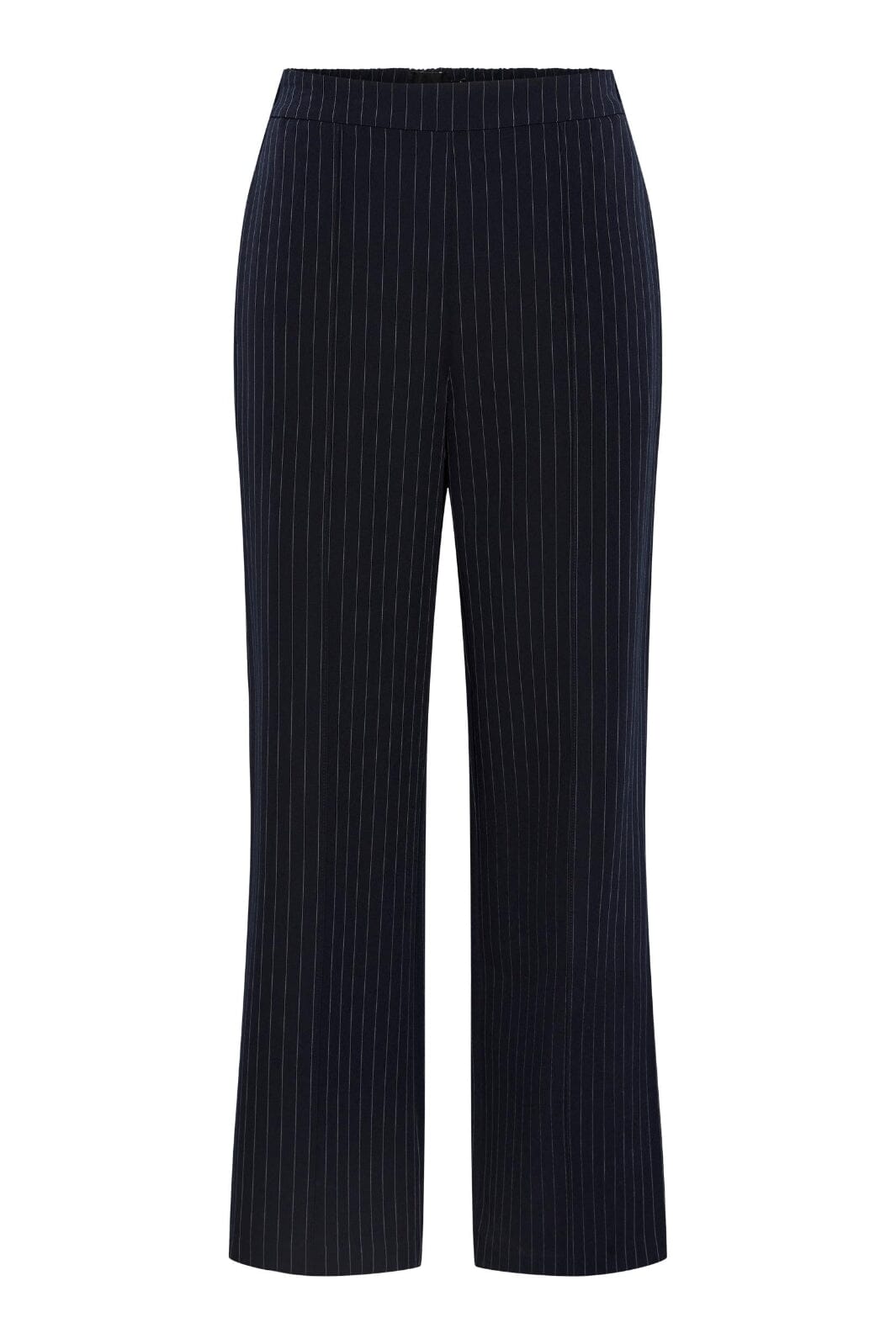Pieces - Pcbossy Hw Wide Striped Pants Noos - Captain Pinstripe Bukser 