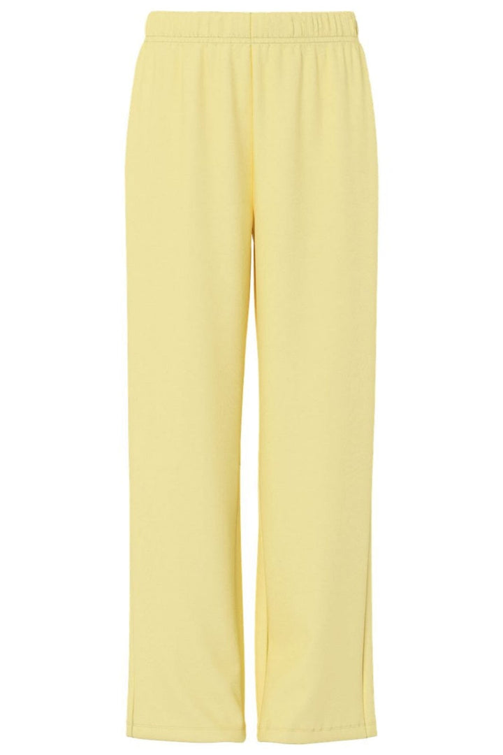 Pieces - Pcchilli Wide Sweat Pants - 4962652 Pale Banana Bukser 