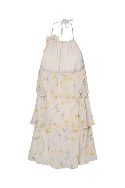 Pieces - Pcclara Sl Short Layred Dress Kca - 4785314 Barely Pink Flowers