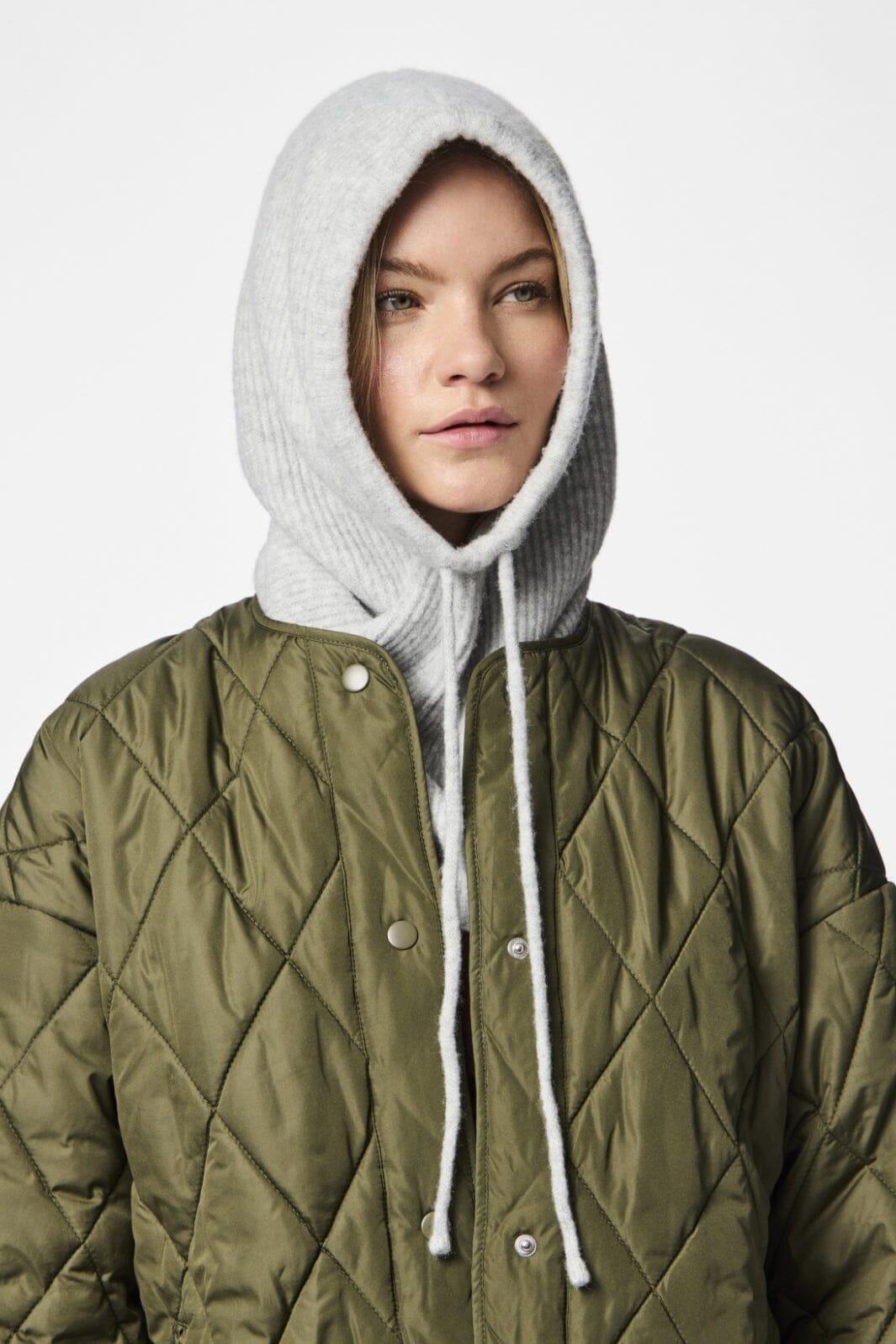 Pieces - Pcfilisa Snood - 3688776 Light Grey Melange