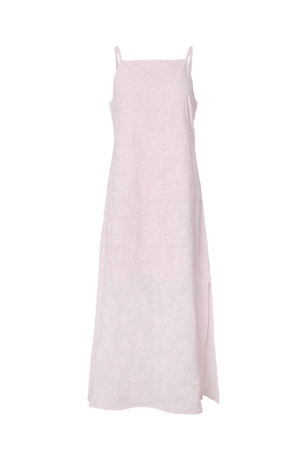 Pieces - Pcginger Sl Ankle Dress - 4995899 Cradle Pink