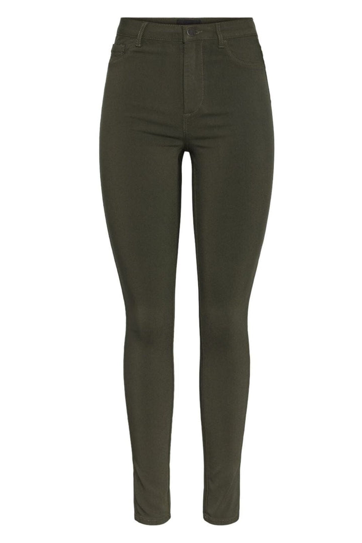Pieces - Pchighskin Wear Jeggings - 4530982 Forest Night Leggings 