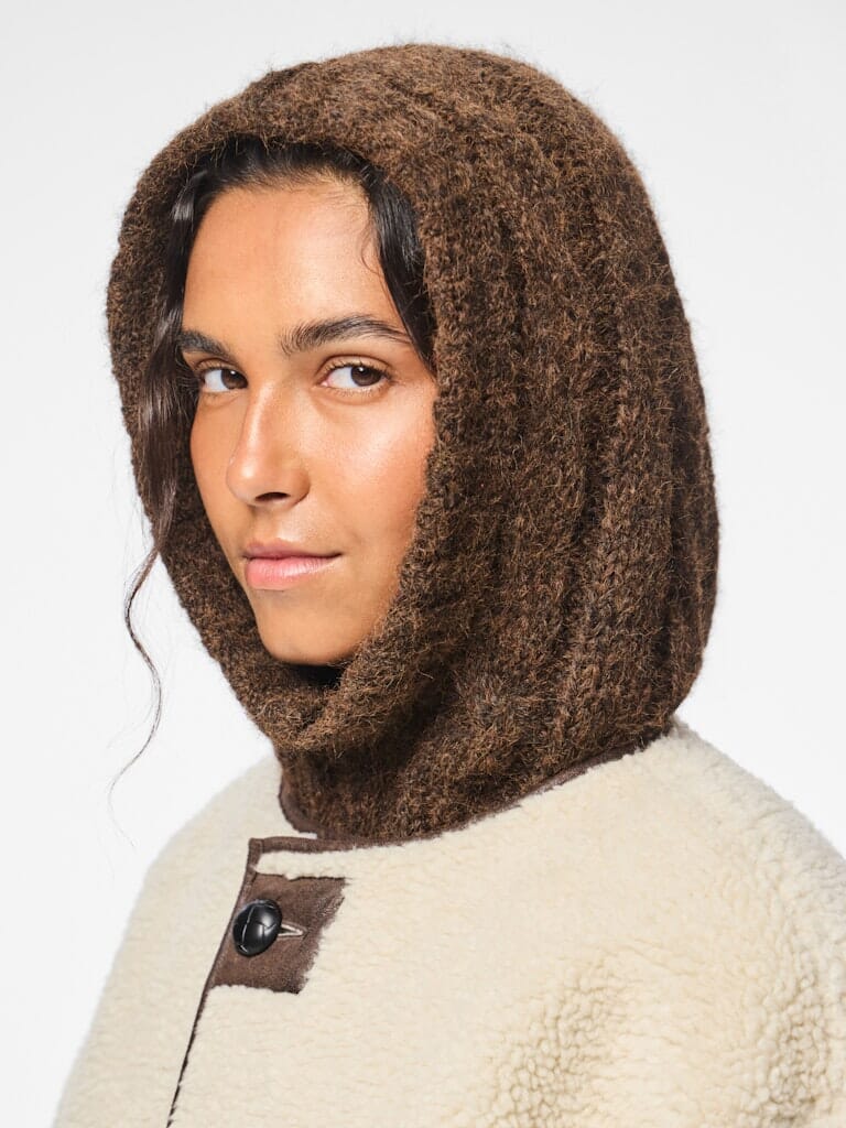 Pieces - Pcjambi Structured Balaclava - 4918209 Delicioso Melange Huer 