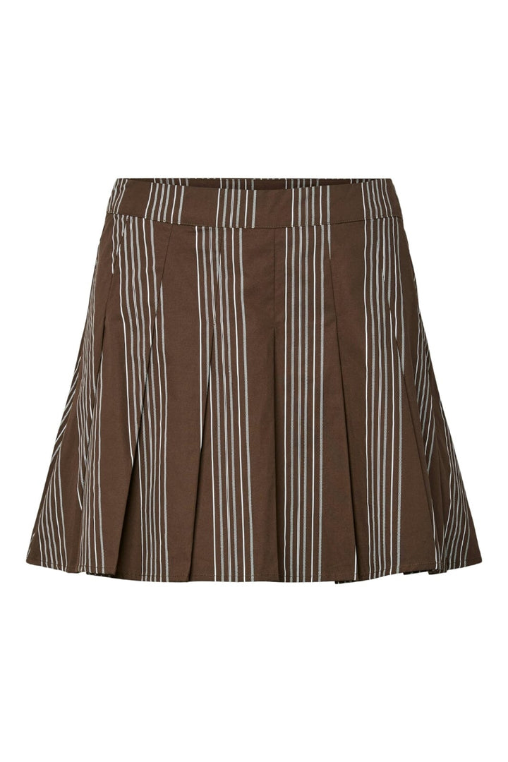 Pieces - Pcjamie Pleated Skirt Pp - 4937560 Delicioso White Nederdele 