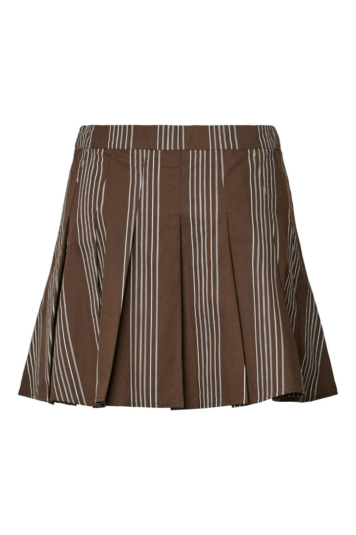 Pieces - Pcjamie Pleated Skirt Pp - 4937560 Delicioso White Nederdele 