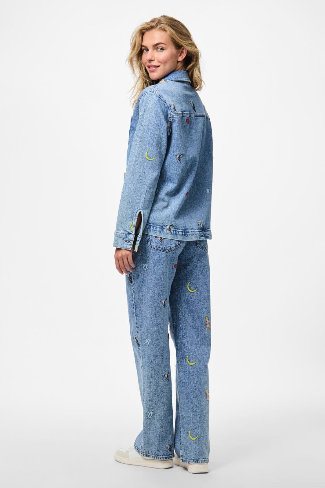 Pieces - Pcjidi Ls Denim Shacket Mpa - 4817585 Medium Blue Denim