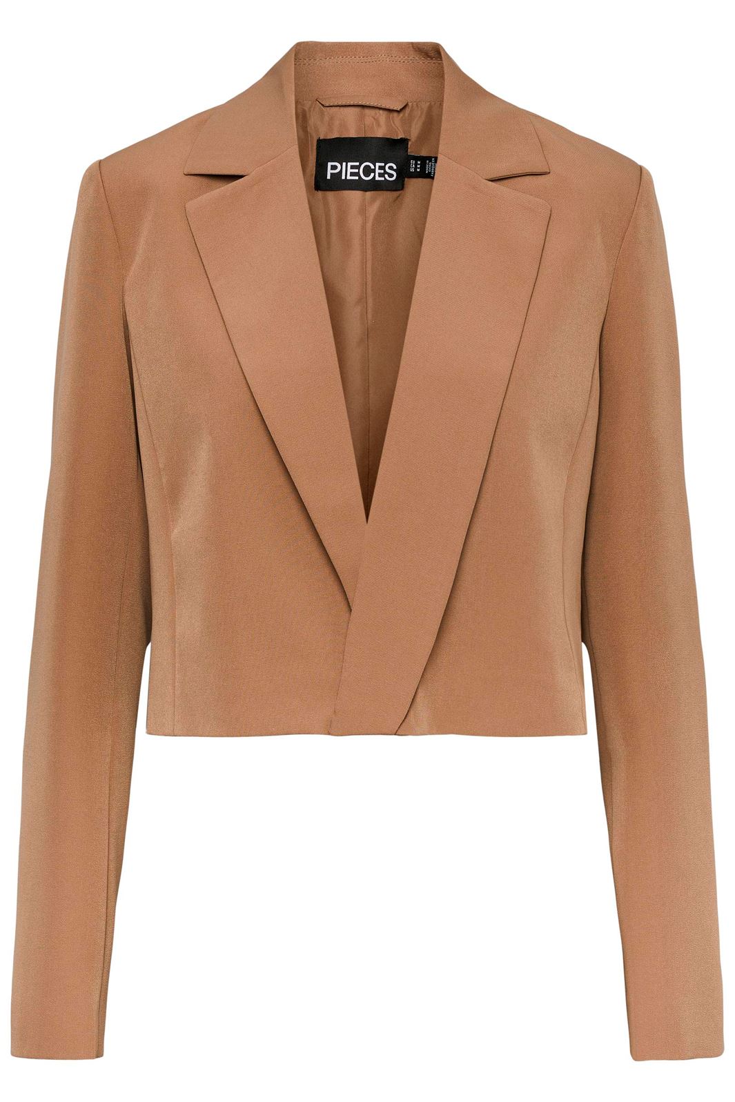 Pieces - Pcjossa Ls Crop Blazer - Fossil Blazere 