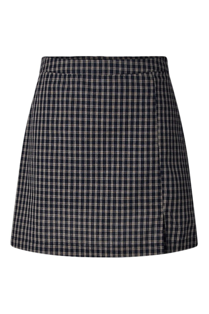 Pieces - Pcjuna A-Shaped Short Skirt - 5179490 Maritime Blue Birch