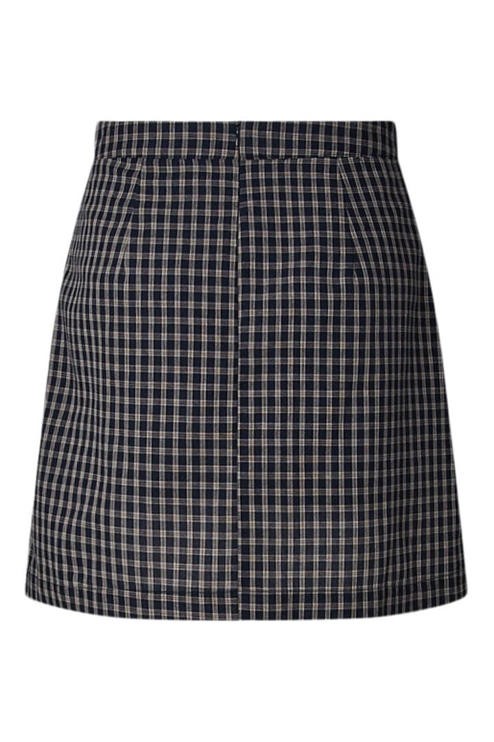 Pieces - Pcjuna A-Shaped Short Skirt - 5179490 Maritime Blue Birch