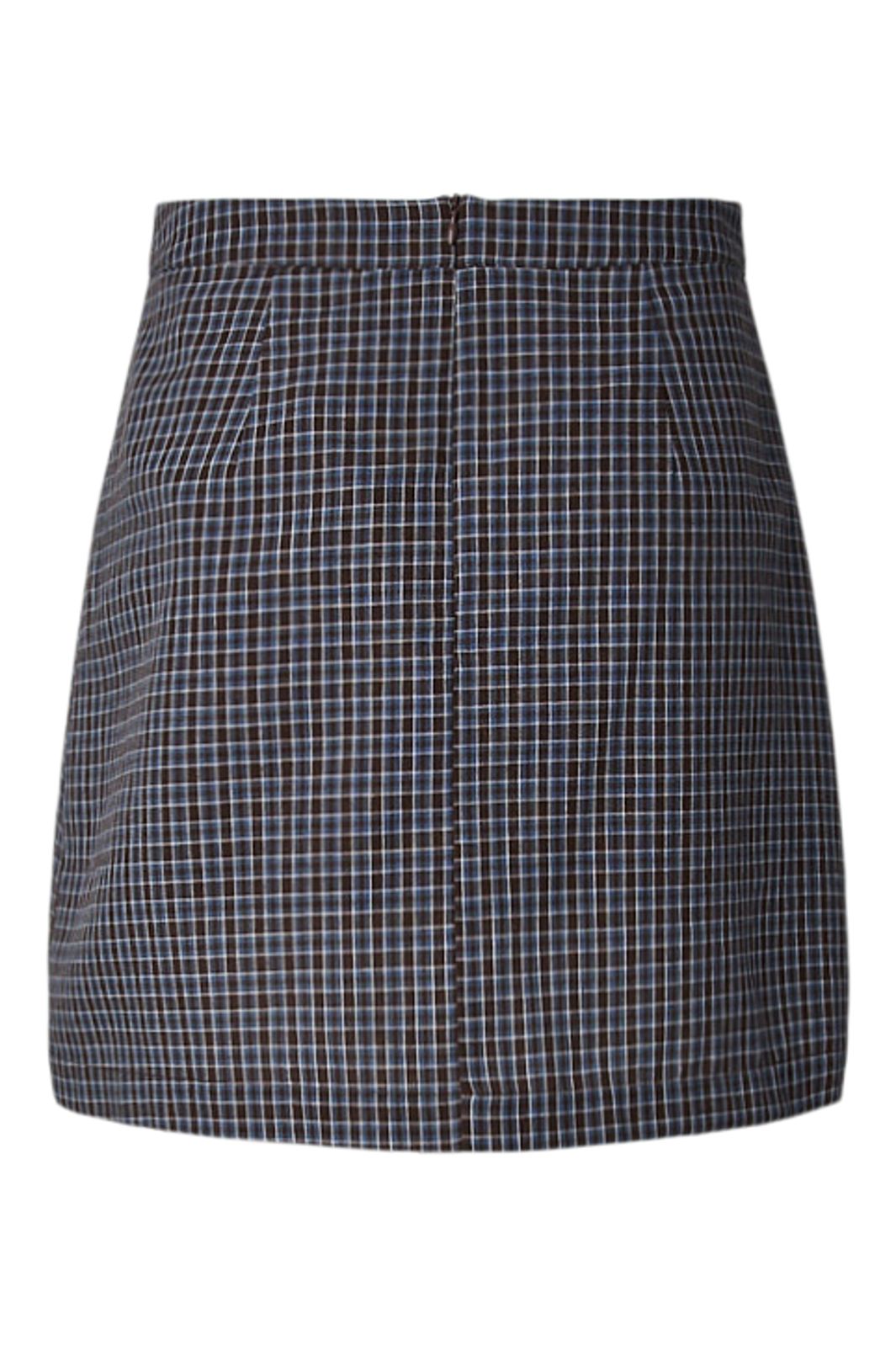 Pieces - Pcjuna A-Shaped Short Skirt - 5179491 Cashmere Blue Hot Fudge
