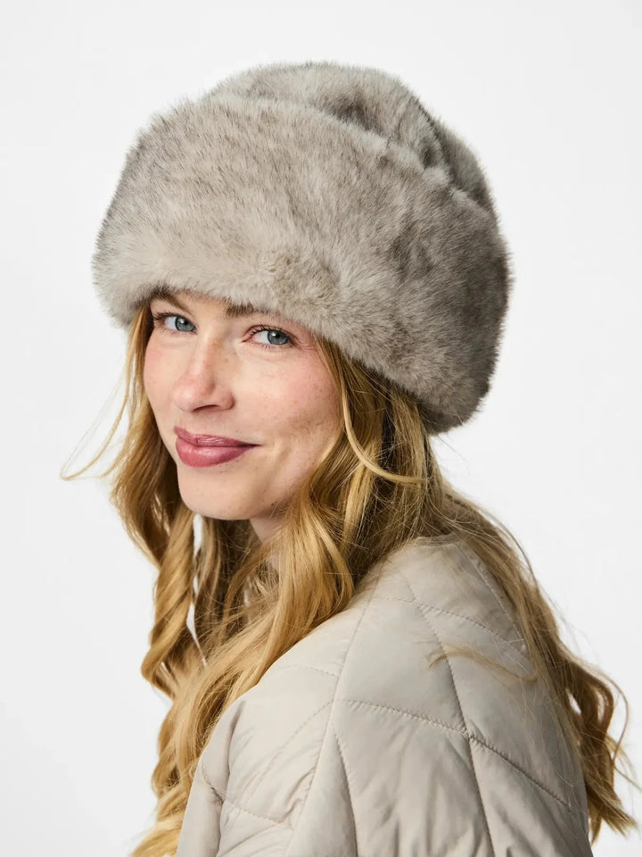 Pieces - Pcjutlandia Hat - 4836224 Greige Huer 