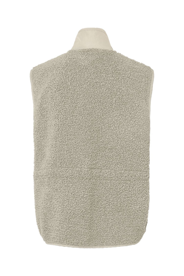 Pieces - Pckatty High Neck Vest - 5196981 Birch