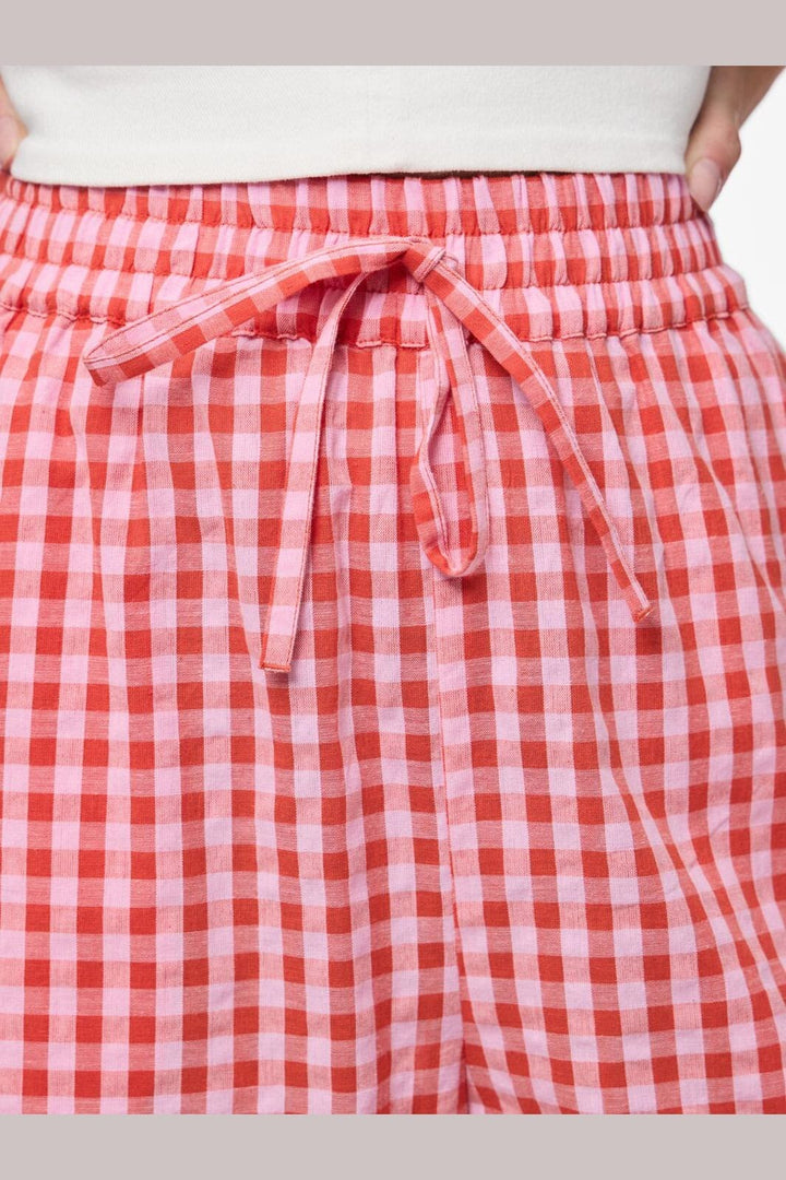 Pieces - Pcliliane Wide Pants - 4953081 Ballerina Red