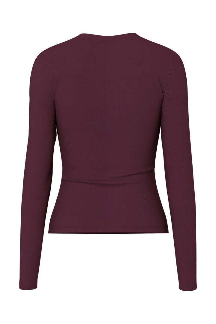 Pieces - Pclula Ls Top - 4992499 Winetasting