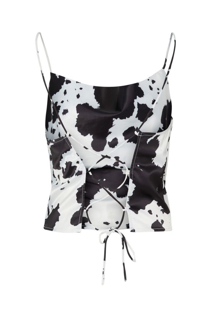 Pieces - Pcmari Slip Top 17126592 - 4873068 - Bright White Cow