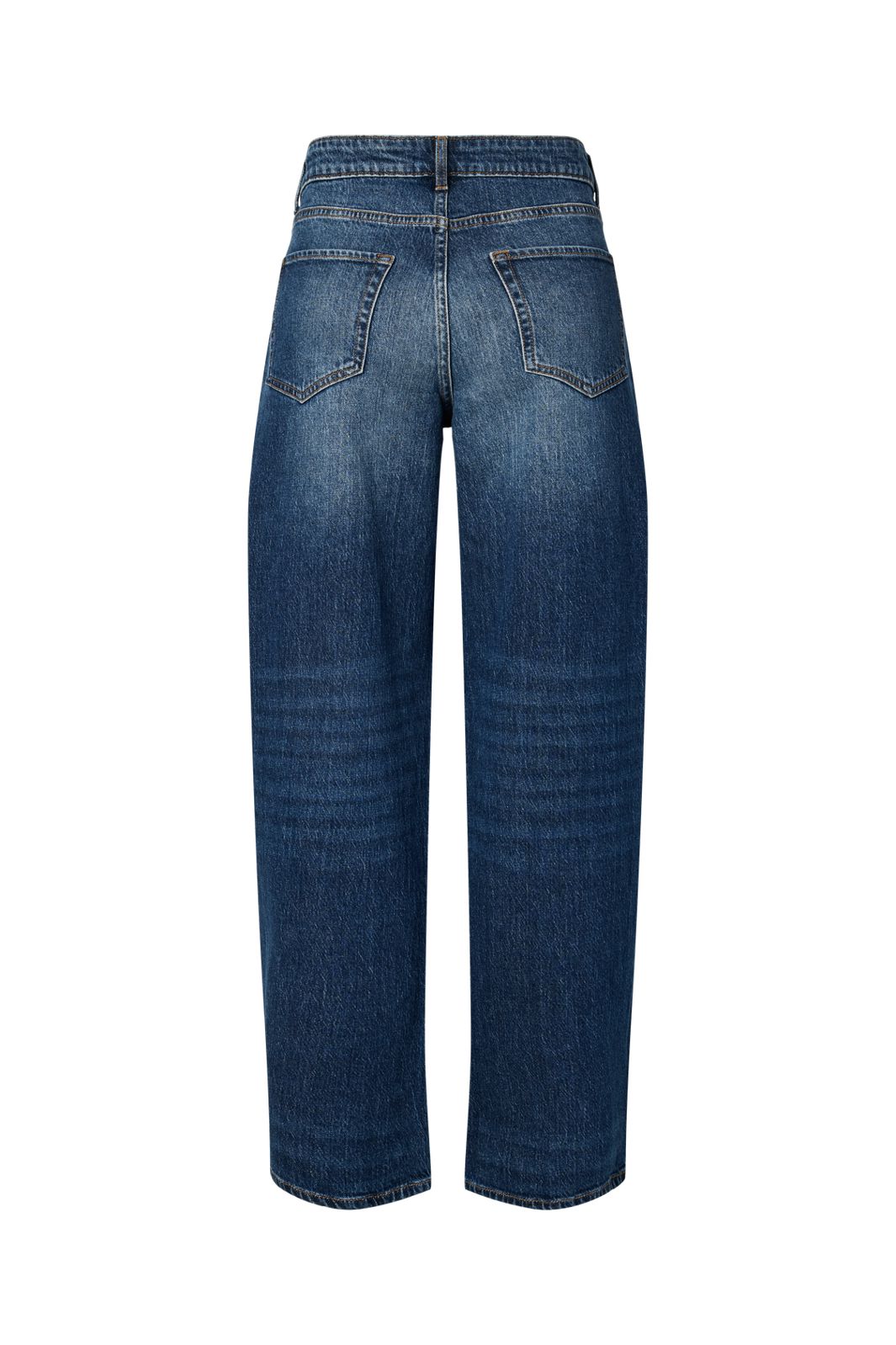 Pieces - Pcmerle Barrel Jeans Fsy Pp - 5036145 Dark Blue Denim