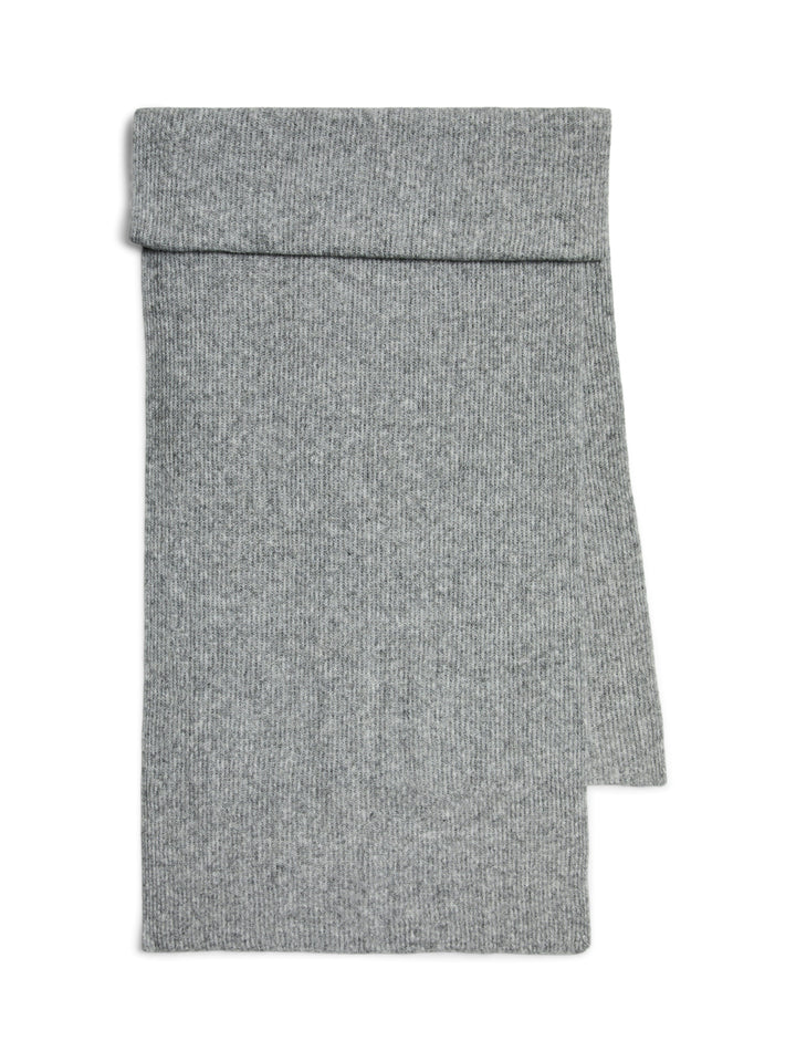 Pieces - Pcmoella Scarf - 4547301 Medium Grey Melange Tørklæder 