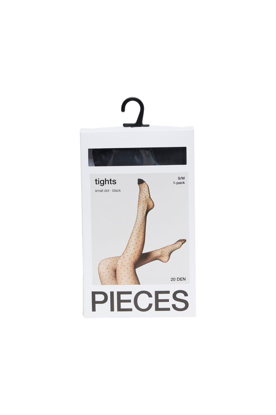 Pieces - Pcnew Nikoline 20 Den Dot Tights - 4129870 Black