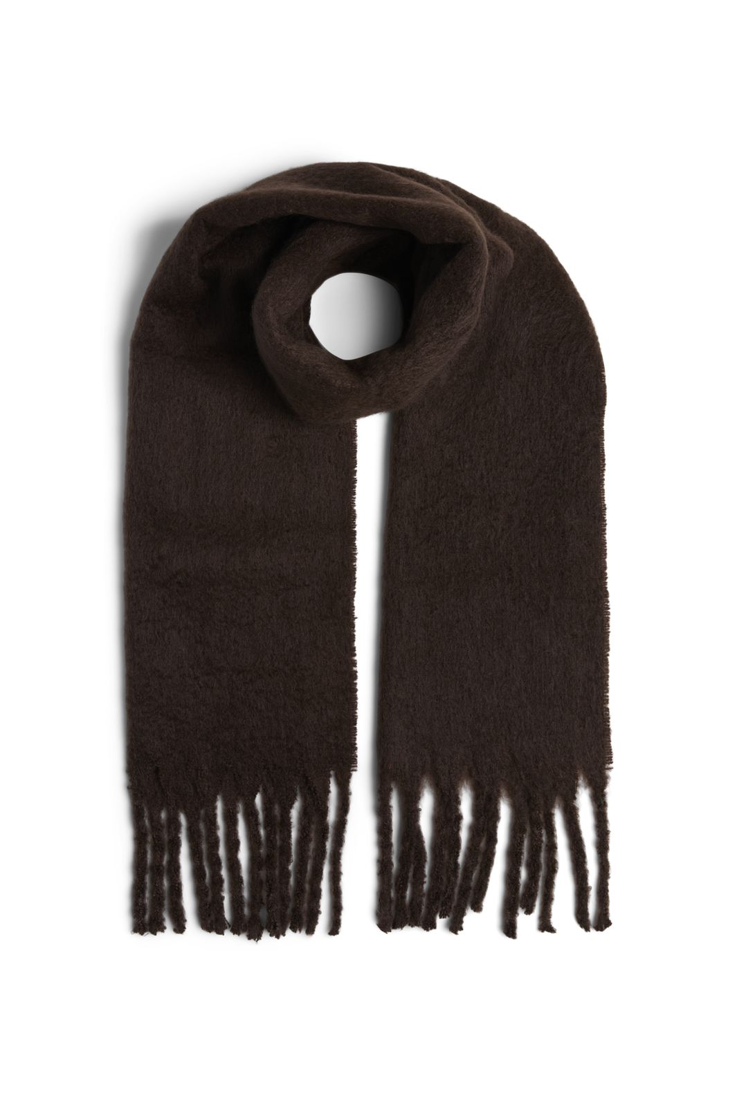 Pieces - Pcnikita Long Scarf - 4803823 Hot Fudge
