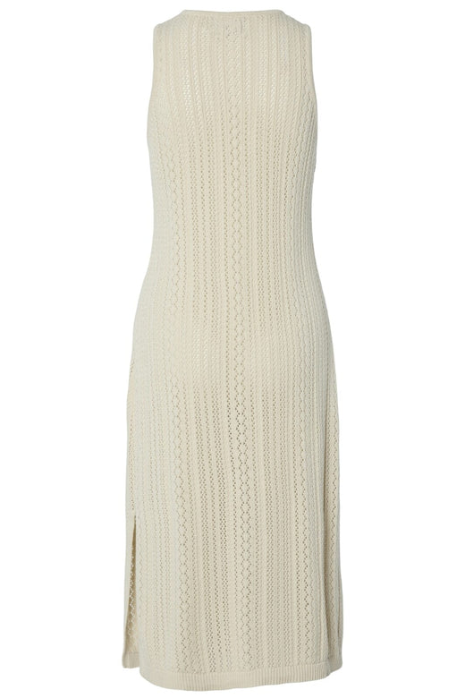 Pieces - Pcnuka Sl Knit Midi Dress 17158720 - 4790703 - Birch