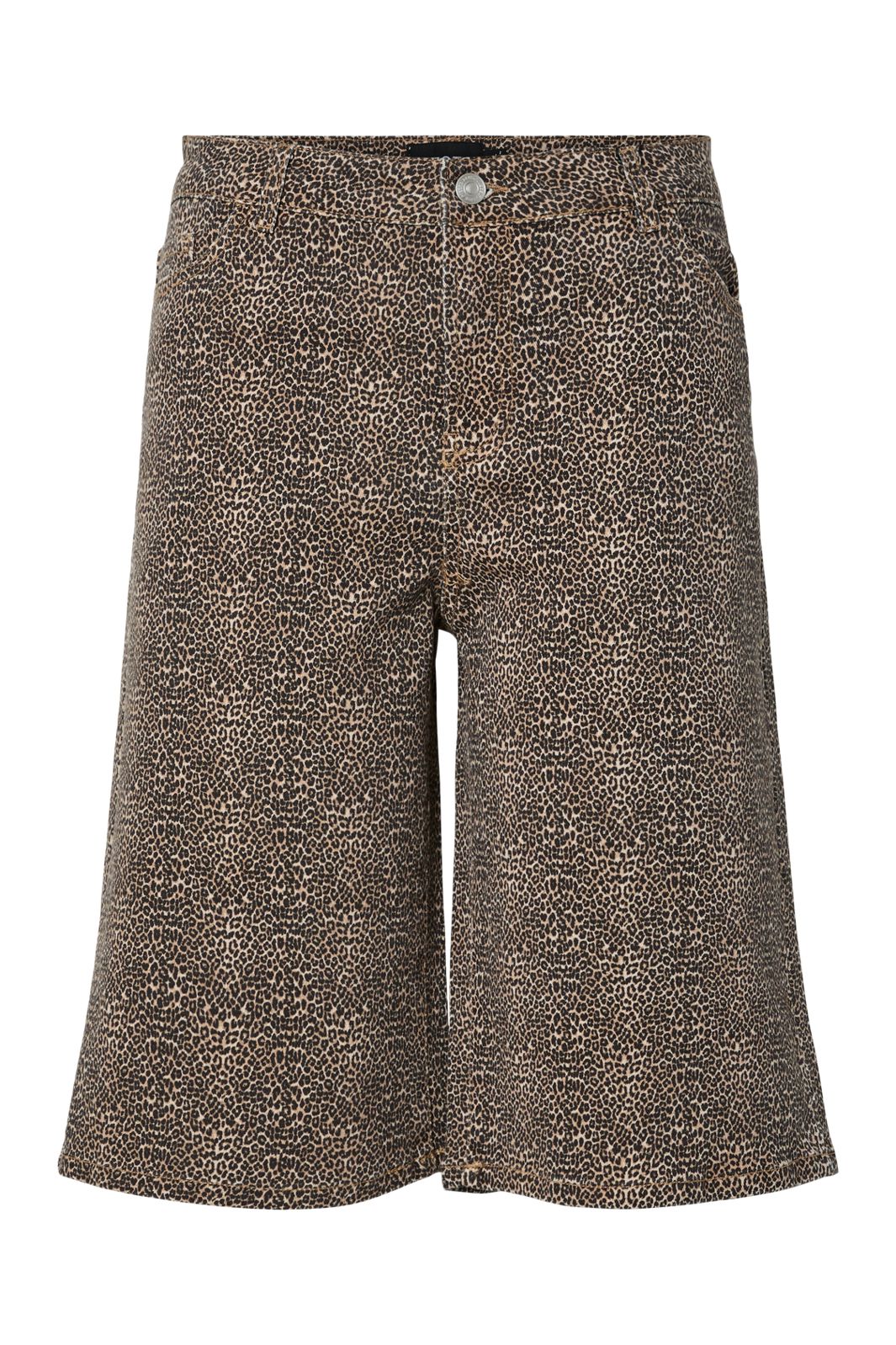 Pieces - Pcsalume Wide Shorts - 4978070 Rawhide Mini Leo