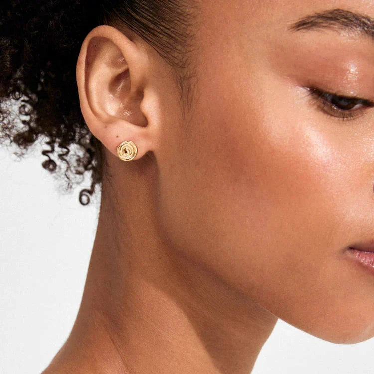 Pilgrim - Air Earrings Gold-plated 262612013 - Gold Plated Øreringe 
