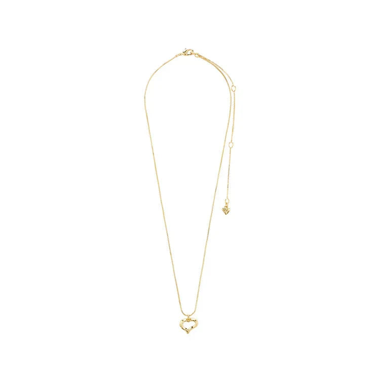 Pilgrim - Iris Necklace Gold-plated 122612001 - Gold Plated Halskæder 