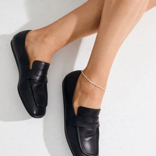 Pilgrim - Nova Ankle Chain Silver-plated 122626008 - Silver Plated Ankelkæder 