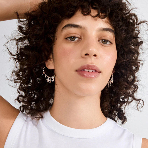 Pilgrim - Tovin Earrings Silver-plated 262626833 - Silver Plated Øreringe 