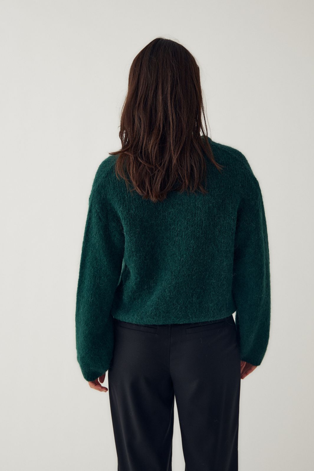 Noella - N-Kae Knit Cardigan 15950001 - 136 - Bottle Green