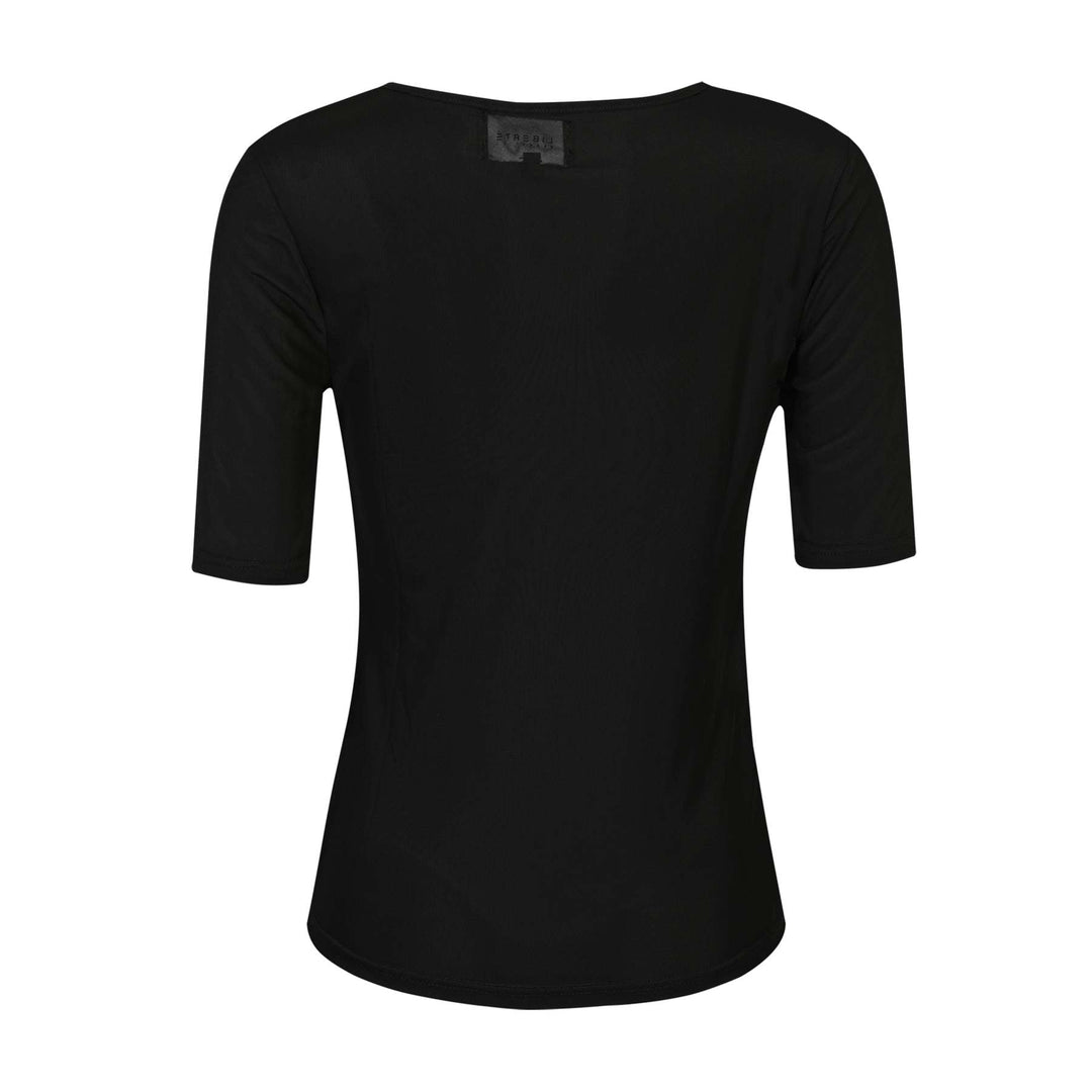 Liberte - Mesh Ss Tshirt 22064 - Black