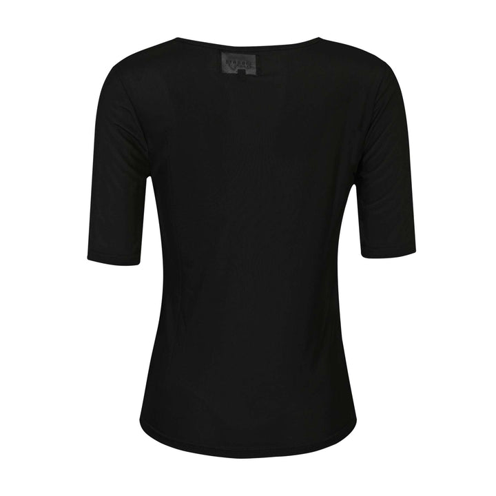 Liberte - Mesh Ss Tshirt 22064 - Black