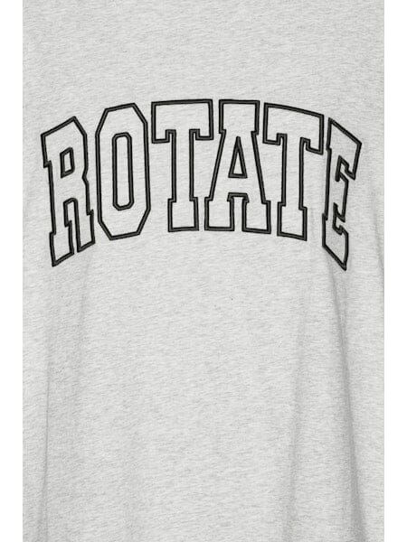 Rotate - Jersey Ls T-shirt 1153281473 - 1473 Light Grey Melange T-shirts 