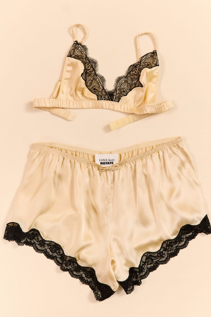 Rotate - Shorts W. Lace 1164001366 - 1366 Italian Straw Lingerie 