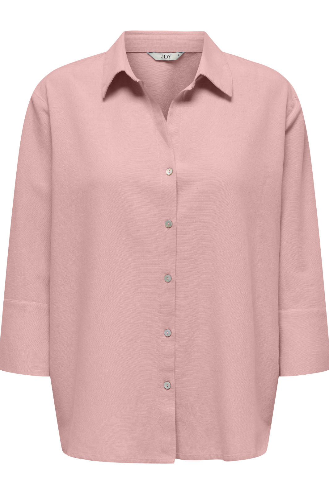 JDY - Jdylucia 3/4 Linen Shirt - 4941580 Silver Pink