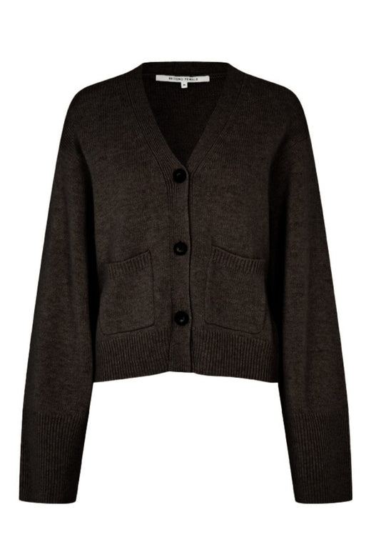 Second Female - Alpha Knit Fitted Cardigan 59900 - 6103 Delicioso