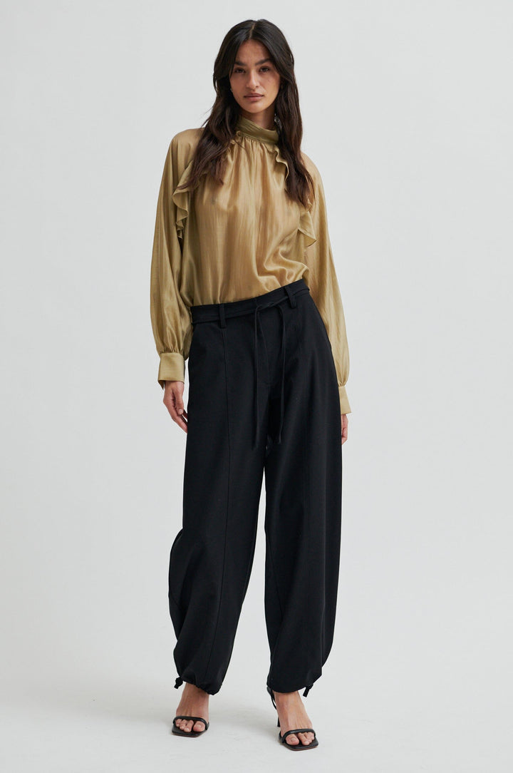 Second Female - Blink Cargo Trousers 60341 - 8001 Black Bukser 