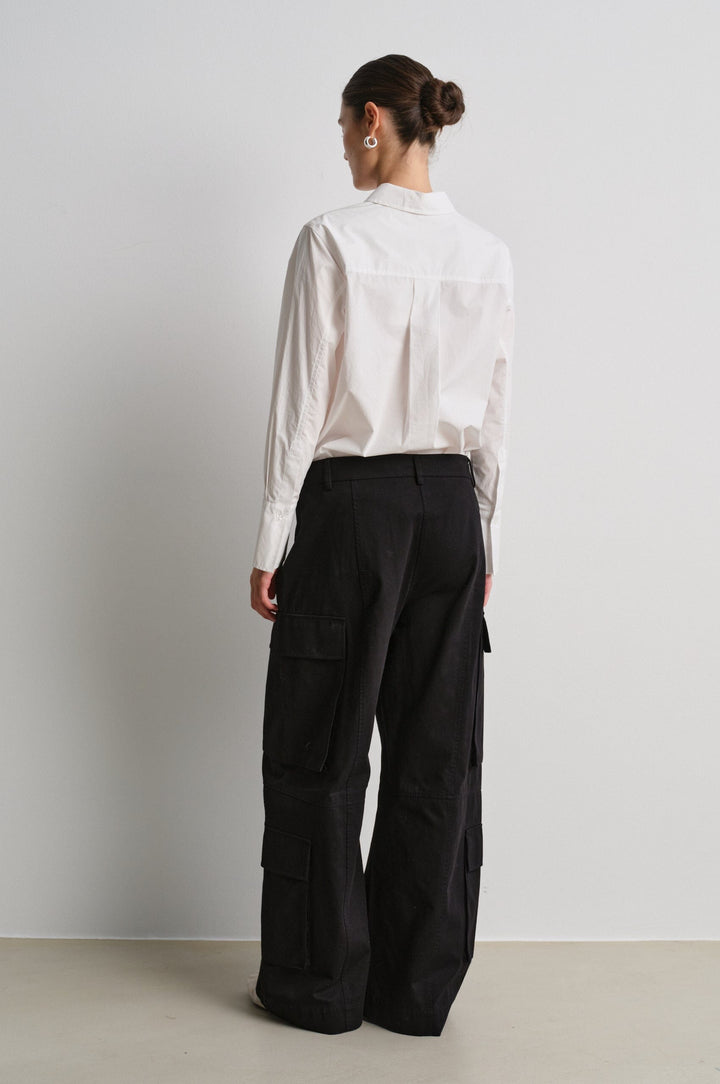 Second Female - Evara Cargo Trousers 61935 - 8001 Black 
