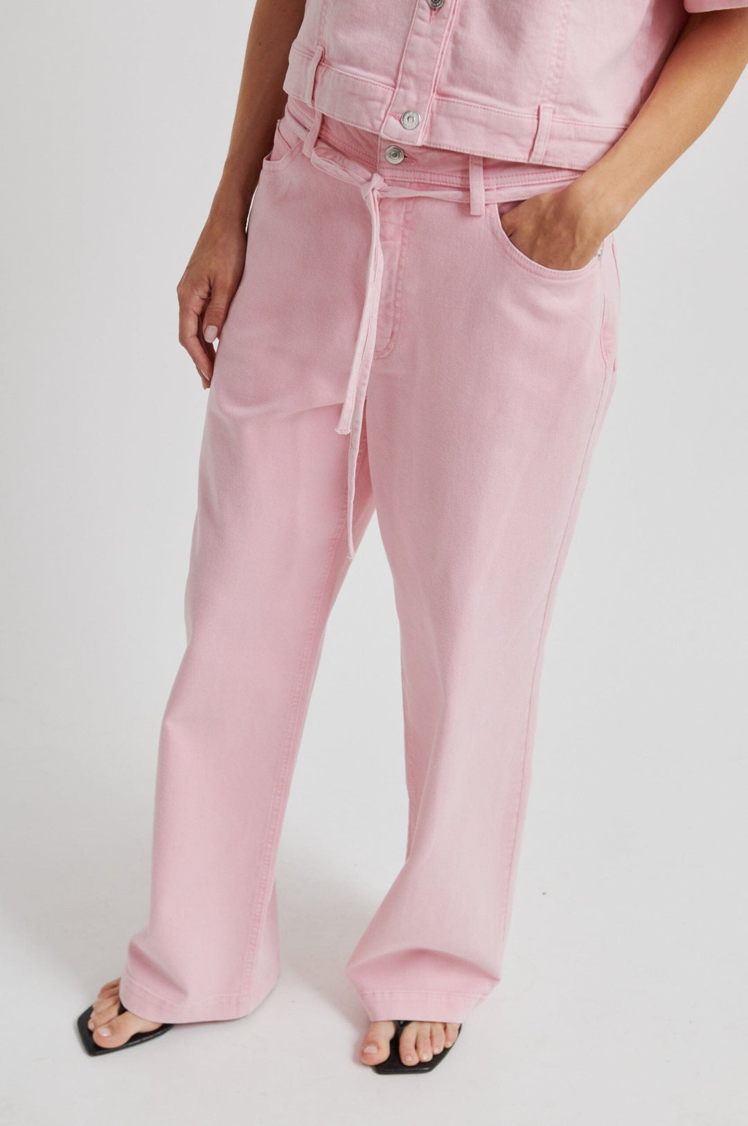 Second Female - Isella Denim Jeans 60475 - 9411 Pale Lilac Jeans 