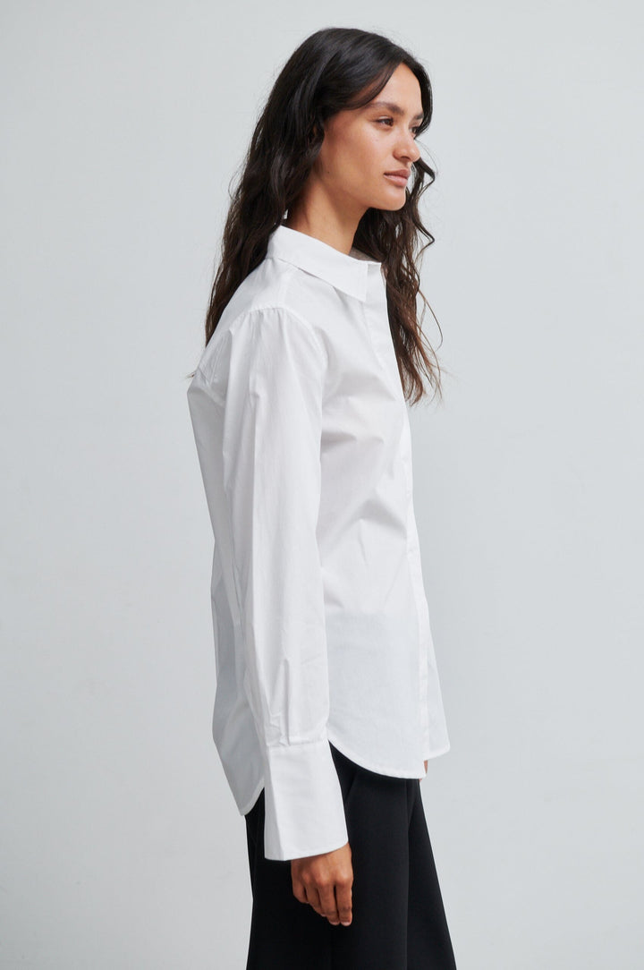 Second Female - Larkin Shirt 60761 - 1001 White Skjorter 