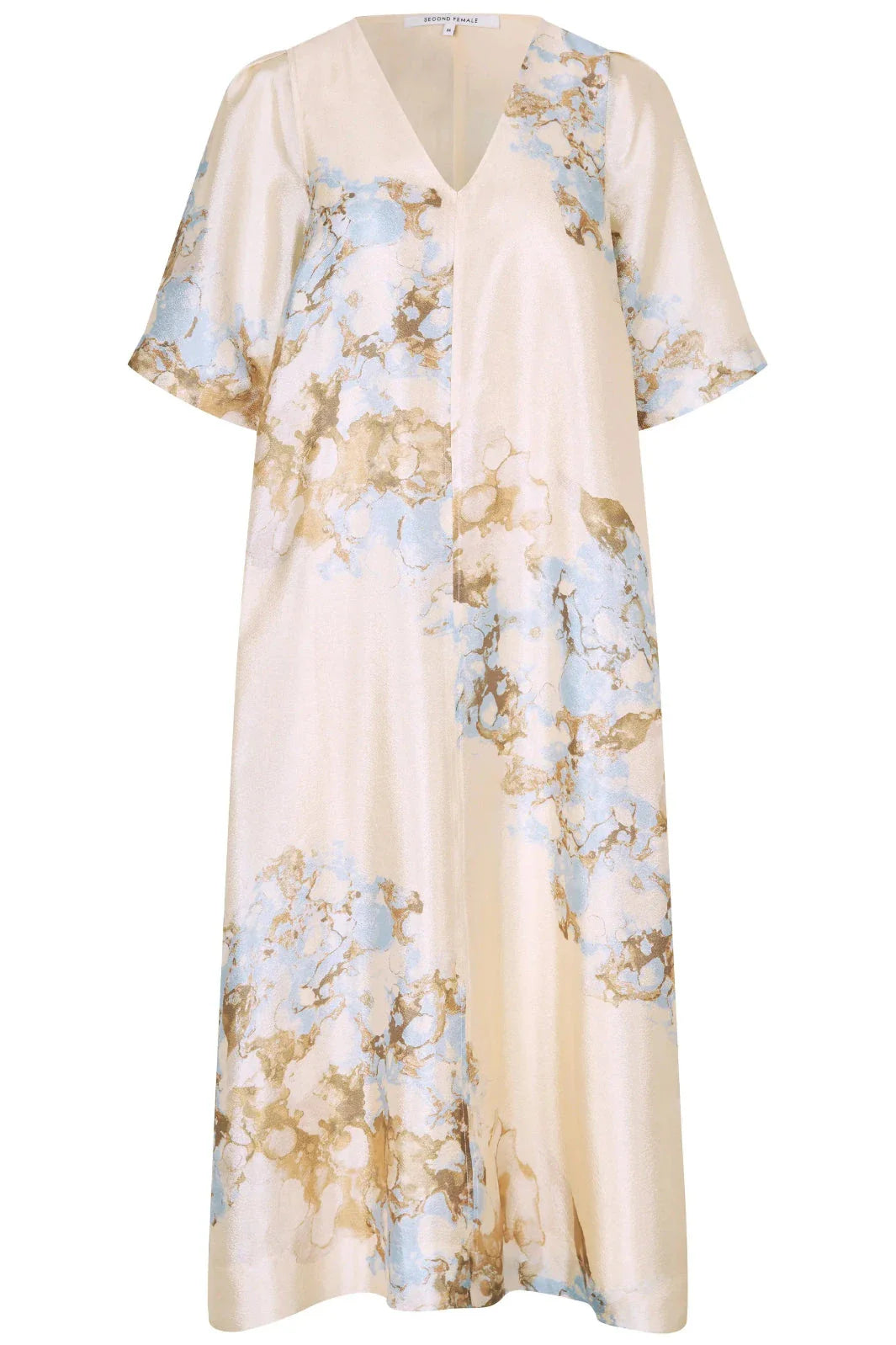 Second Female - Lugana Maxi Dress 59702 - 5126 Windsurfer Kjoler 