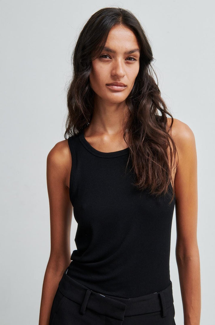 Second Female - Under Tank Top 60175 - 8001 Black Toppe 