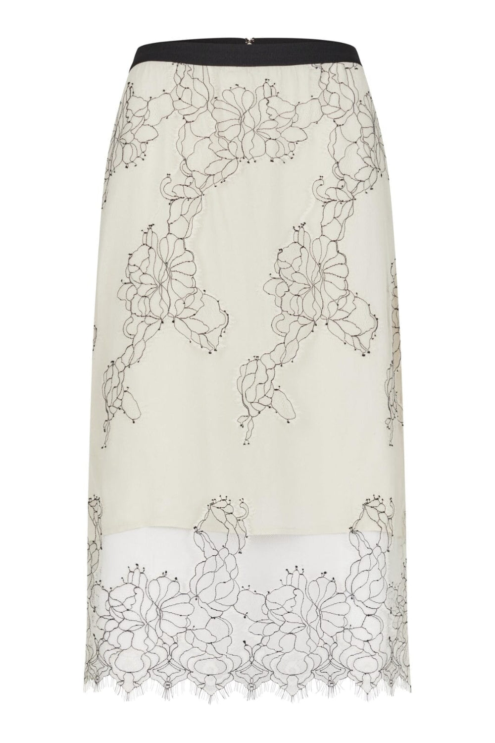 Second Female - Wila Lace Skirt 60340 - 0508 Tofu Nederdele 