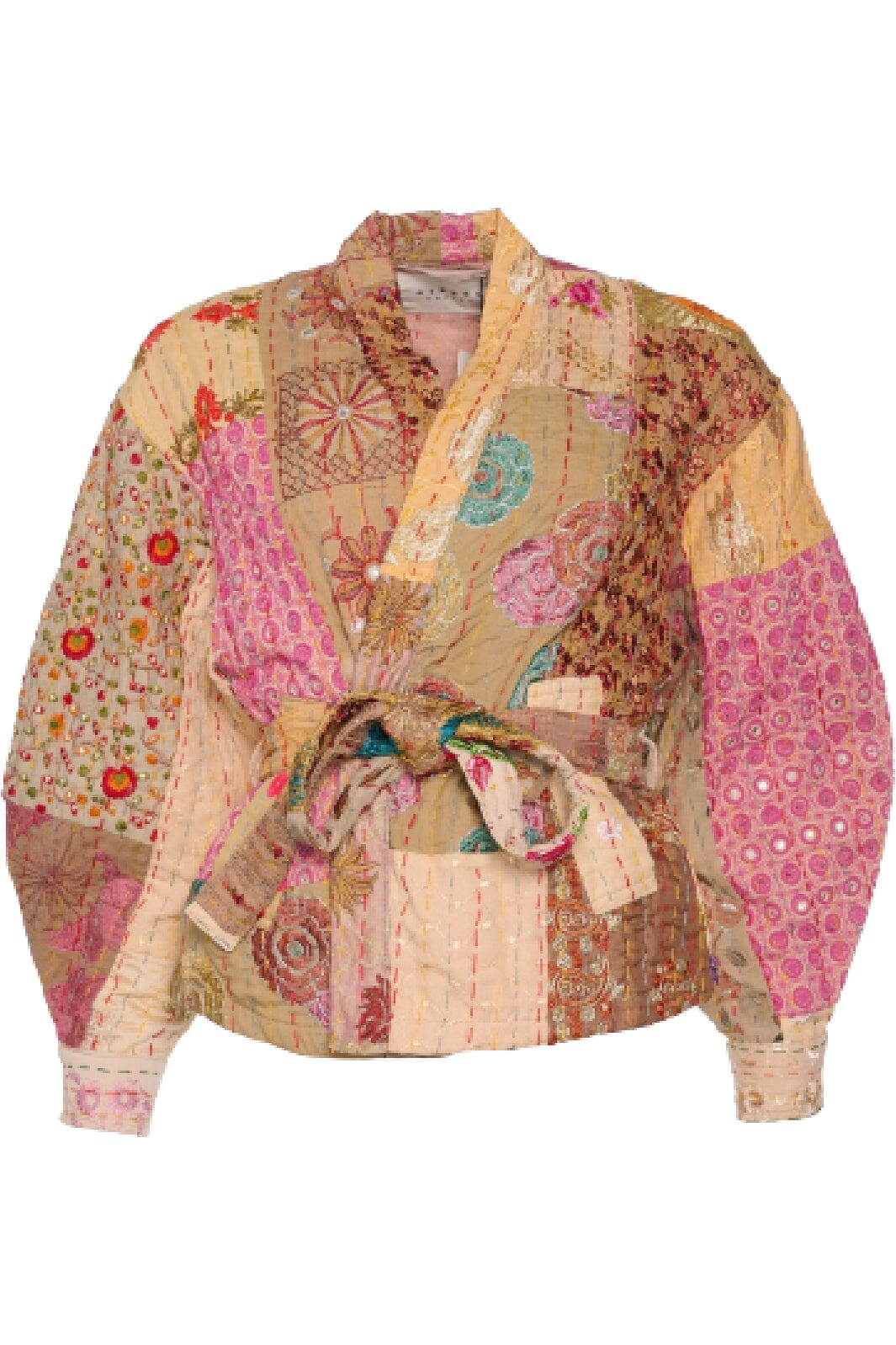 Sissel Edelbo - Aurora Embroidery Patchwork Jacket - No. 103 Jakker 