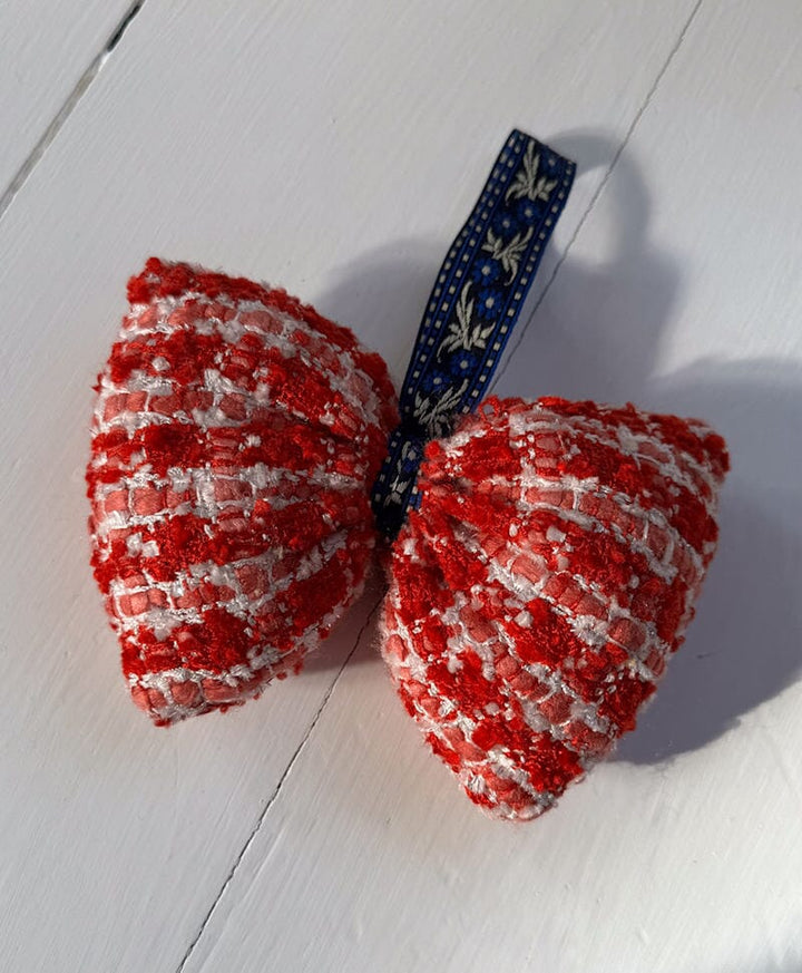 Sissel Edelbo - Boucle Bow Ornament Se 2136 - Red Julepynt 