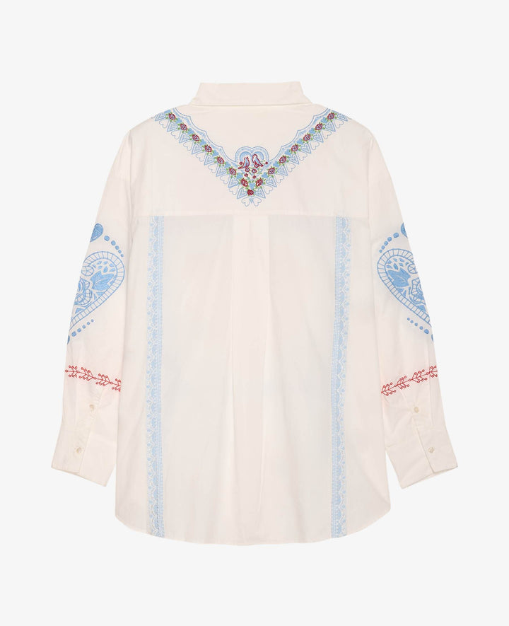 Sissel Edelbo - Camma Shirt SE 1761 - Snow White Skjorter 