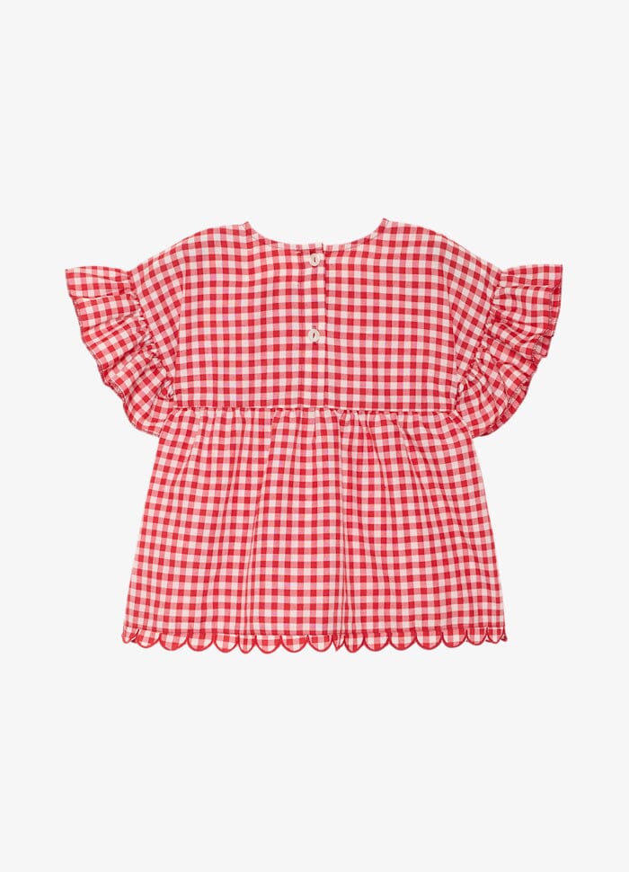 Sissel Edelbo - Charlene MINI Top SE 1849 - Red Checks Toppe 