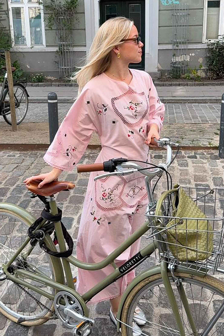 Sissel Edelbo - Clematis Dress SE 1576 - Dull Rose Kjoler 