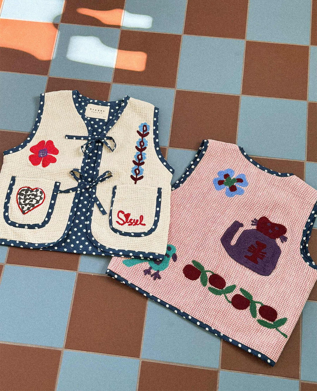 Sissel Edelbo - Clio MINI Vest SE 1853 - Rose Veste 