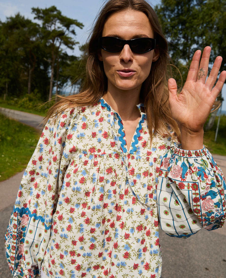 Sissel Edelbo - Coral Top SE 1765 - Rooster Toppe 